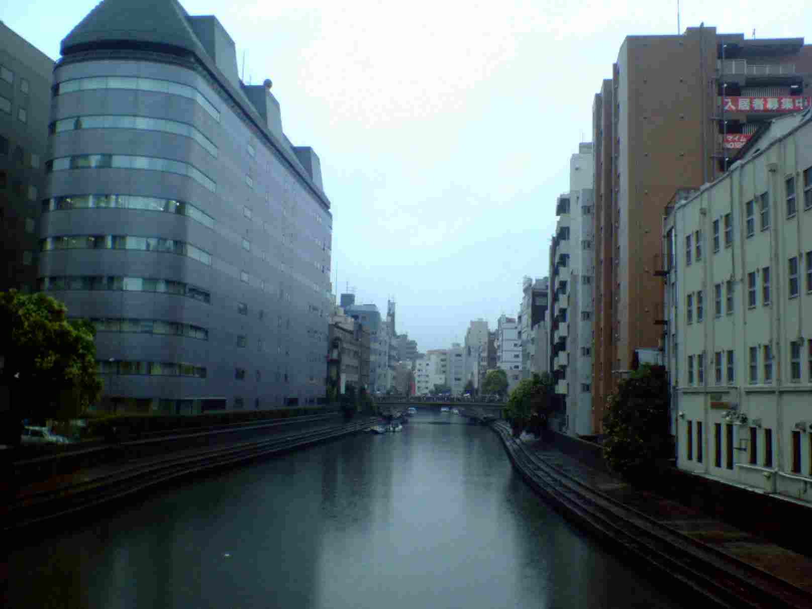 霊岸橋からの風景